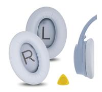 Geekria Oreillettes de Remplacement pour Bose New QuietComfort, QC 45/35II/35IIGaming/35/25/15/SE, AE 2/2i/2w, SoundTrue, SoundLink AE2 Casques - Coussinets avec Guide vidéo (Bleu Clair)