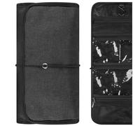 GEEKRIA Organisateur d'accessoires de Guitare, Sac Pliable, étui à Poches faciles d'accès, Support de Rangement pour médiators et pièces (Noir)