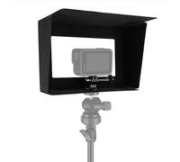 Geekria Pare-Soleil pour caméras d’Action, Pare-Soleil antireflet Pliable, Capot d’écran pour trépied de Garde-Corps & Support de caméra, Compatible avec DJI Osmo Action 6, GoPro Hero 13 (Gris foncé)