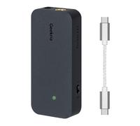 Geekria Pocket Box 3 USB-C CS43131 Amplificateur de casque portable, sortie équilibrée de 4,4 mm et sortie stéréo de 3,5 mm, mini Hi-Fi DAC double puce CS43131, prend en charge jusqu'à 384 kHz/32 bits
