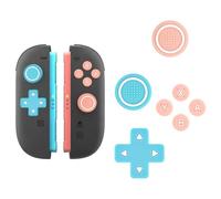 Geekria Poignée en silicone pour manette Switch 2 - Jolie et douce, antidérapante, compatible avec les accessoires de jeu Nintendo Switch 2 (multicolore)