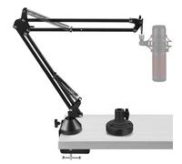 GEEKRIA pour créateurs Bras de Micro Compatible avec HyperX QuadCast, QuadCast S, SoloCast - Support Bras avec Adaptateur de Bride de Table