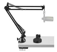 GEEKRIA pour Creators Bras de Micro de qualité Professionnelle Compatible avec Fifine K688, K669, K670B, Support de Micro à Suspension, Support de Bureau Ajustable, portée 28,7"