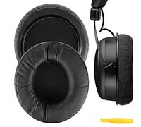 Geekria Pro Coussinets d’Oreille de Remplacement Extra-épais, compatibles avec Beyerdynamic DT 770/790/797/880/990PRO/990PROX, T5P/T70/T70P/T90, avec Guide vidéo (Noir)