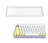 Geekria Protection antipoussière pour Clavier, Compatible avec Logitech MX Mechanical Mini/Pop Keys, Keychron K2 HE / K2 75%, LOFREE Flow84 (Acrylique Transparent) pour Clavier 84 Touches