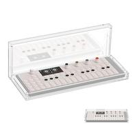 Geekria Protection de boîtier en acrylique transparent pour synthétiseur, housse anti-poussière à fermeture magnétique, 互換性 avec Teenage Engineering OP-1 Field/OP-XY (Transparent)