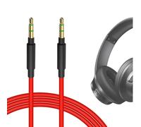 Geekria QuickFit Audio Câble Compatible avec nker Soundcore Life Q35, Life Q30, Life 2 Active, Vortex, 059, H8, H9, H16, H17 Casque, 3.5mm Ordon Stéréo de Remplacement (1,2m)