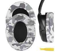 Geekria QuickFit Coussinets d’Oreille de Remplacement Extra Épais, compatibles avec Corsair HS35, HS40, HS45 (Camo)