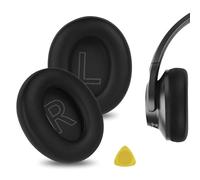 Geekria QuickFit Coussinets de rechange compatibles avec casque Anker Soundcore Life 2 (non compatible avec Life 2 Neo), Life Q20, Q20+, Q20I, Q20BT, pièces de réparation avec guide vidéo (noir)