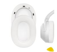Geekria Quickfit Coussinets de rechange compatibles avec casque Sony ULT WEAR, WH-ULT900N - Blanc