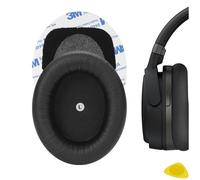 Geekria QuickFit Coussinets de rechange compatibles avec les casques HyperX Cloud Orbit S, pièces de rechange (noir)