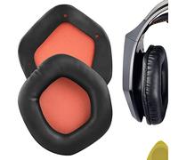 Geekria QuickFit Coussinets de rechange en cuir protéiné pour casque Asus STRIX 7.1/2.0/Pro/DSP Noir