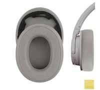 Geekria QuickFit Coussinets de rechange en cuir protéiné pour casque Audio-Technica ATH-SR50BT (doré)