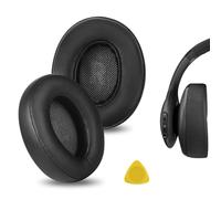 Geekria QuickFit Coussinets de rechange en cuir protéiné pour casque JBL Everest Elite 700, V700NXT Noir