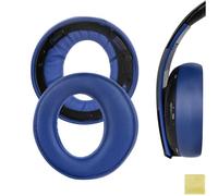 Geekria QuickFit Coussinets de rechange en cuir protéiné pour casque sans fil Sony PS4, PS3, PSV Doré