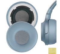 Geekria QuickFit Coussinets de rechange en cuir protéiné pour casque Sony WH-H800, WH-H810 Vert menthe