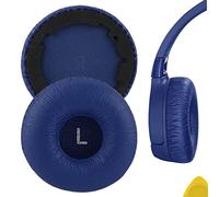 Geekria QuickFit Coussinets de rechange en similicuir pour casque JBL Tune 600 (T600BTNC, 600BTNC)/ 660 (T660NC, 660NC)/ 670 (T670NC, 670NC), pièces de rechange (bleu)