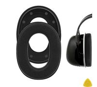 Geekria QuickFit Coussinets de rechange pour casque 3M Peltor X1A-X5A, PROHEAR 037/033, ZOHAN EM042/033, Tactical Sport 100/300/500, ComTac II/III/XP/XPI (Noir)