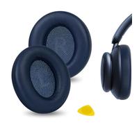 Geekria QuickFit Coussinets de rechange pour casque Anker Soundcore Space Q45, Life Q45 Bleu