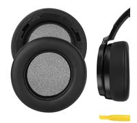 Geekria QuickFit Coussinets de rechange pour casque Corsair Virtuoso Pro, pièces de réparation (noir)