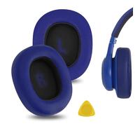 Geekria QuickFit Coussinets de rechange pour casque JBL E55BT Bleu