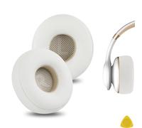 Geekria QuickFit Coussinets de rechange pour casque JBL Everest Elite 300, V300NXT, pièces de rechange (blanc)