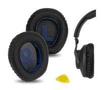 Geekria QuickFit Coussinets de rechange pour casque JBL Quantum 100, Q 100 (noir bleu)
