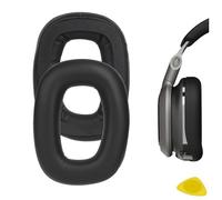 Geekria QuickFit Coussinets de rechange pour casque Logitech G Astro A30 Noir