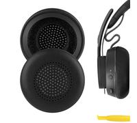 Geekria QuickFit Coussinets de rechange pour casque Logitech Zone Wireless/Zone Wireless Plus/Zone 900 (pas pour Zone Wired/Zone 750/Zone Wireless 2) Coussinets d'oreille (Noir)