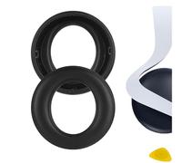 Geekria QuickFit Coussinets de rechange pour casque Sony PlayStation Pulse Elite Noir