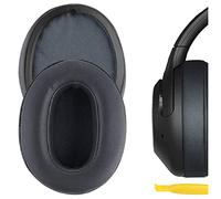 Geekria QuickFit Coussinets de rechange pour casque Sony WH-XB900N/ WH-CH710N/ WH-CH720N/ WH-RF400/ MDR-RF895RK (Gris)