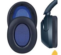 Geekria QuickFit Coussinets de rechange pour casque Sony WH-XB910N Bleu