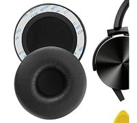 Geekria QuickFit Cuir protéiné Oreillettes de Remplacement pour Sony MDRXB450, XB450AP, XB550AP, XB650BT WHXB700 Casque Coussinets d'oreille Coussins, Pièces de réparation d'oreillettes(Noir)