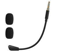 GEEKRIA QuickFit Headset Boom Mic Microphone de Jeu Amovible 3,5 mm Compatible avec Turtle Beach Xbox One Stealth 400 420x 450 500p 520 Recon 50x 50p 50 60p Gaming Headset (0,5FT 17cm)