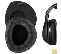Geekria QuickFit Protein Leather Coussinets d'oreille pour Senheiser RS160, HDR160, RS170, HDR170, RS180, HDR180 Casque,Coussin d'oreille de Remplacement/pièces de réparation de Coussinets d'oreille