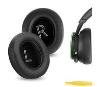 GEEKRIA Replacement Ear Pads for Microsoft Xbox Wireless (2024 Version)/ Wired, Xbox Stereo/Stereo Headset 20th Anniversary Special Edition Headphones Ear Cushions, with Video Guide (Black)