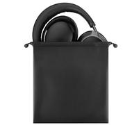 GEEKRIA Sac de Transport pour Casque Audio, Compatible avec Sony WH-1000XM6, WH-1000XM4, Bose QC Ultra II, QC 45 et Autres, Pochette Universelle pour Casque Audio/Sac de Voyage Portable (PU Noir)