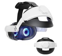 Geekria Sangle de tête confortable compatible avec Meta Quest 3, sangle Elite amovible de rechange pour un soutien amélioré et une immersion de jeu dans la réalité virtuelle, sangle de tête, XNP11-01