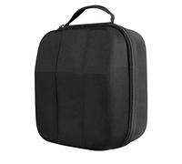 Geekria Shield Case pour Grands Casques Circum-Auriculaires, Housse de Voyage Rigide de Remplacement avec Rangement des câbles, Compatible avec Audio-Technica ATH-R50x et Sony MDR-XB700 (Noir)