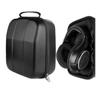 Geekria Shield Case pour Grands écouteurs Circum-Auriculaires, Housse de Voyage Rigide de Protection de Rechange avec Rangement pour câble, Compatible avec Sennheiser HD599/660S 2, AKG K167 (Noir)