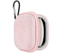 Geekria Shield Coque rigide de rechange pour écouteurs Sony WF-1000XM6, WF-1000XM5, LinkBuds Open/Fit, sac de transport de voyage (rose)