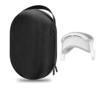 GEEKRIA Shield Étui de Transport Rigide Compatible avec APPL Vision Pro, étui de Voyage Compact résistant aux Chutes et aux Rayures pour Vision Pro (Noir)