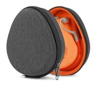 Geekria Shield Étui pour Casque Compatible avec AfterShokz Shokz OpenRun Mini, Air, OpenRun Pro, OpenComm et Plus, Sac de Voyage Rigide de Rechange avec Rangement câble (Gris foncé)