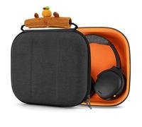 Geekria Shield - Étui pour casque compatible avec JBL Tour ONE M3, Skullcandy Crusher ANC 2, Hesh ANC et plus encore, sac de transport rigide de rechange avec rangement de câbles (gris foncé)