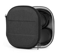 Geekria Shield - Étui pour casque compatible avec Skullcandy Hesh Evo, Crusher ANC 2/Evo, Venue et plus encore, sac de transport rigide de rechange avec rangement de câbles (gris foncé)
