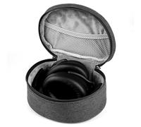 Geekria Shield Étui pour casque compatible avec Sony WH-1000XM4, Skullcandy Crusher ANC2, JBL Tune770NC, Tune760NC, Sac de transport de rechange avec rangement de câbles (gris)