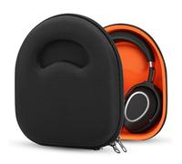 Geekria Shield Étui pour Casque pour écouteurs à Porter à Plat (on-Ear), étui de Voyage Rigide de Remplacement avec Rangement pour câble, Compatible avec Bose, Edifier, Grado et Plus (Noir)