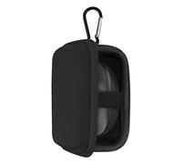 Geekria Shield Étui pour écouteurs Bluetooth sans fil Tribit MoveBuds H1, coque rigide de rechange avec rangement pour câble (noir)