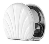 Geekria Shield Étui pour écouteurs compatible avec B&O Beoplay H95, H9, H9 3ème génération, H9i, H8, H7 H6, H4, H2, coque rigide de rechange, sac de transport de voyage avec rangement de câble (blanc)