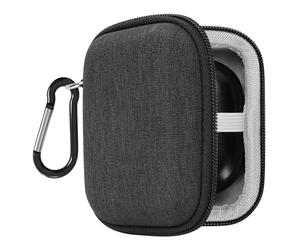 Geekria Shield Étui pour écouteurs Compatible avec Skullcandy Dime Evo/Dime 3, Sesh ANC Active, Jib True 2, Indy, Grind Fuel, étui de Voyage Rigide de Remplacement (Gris foncé)